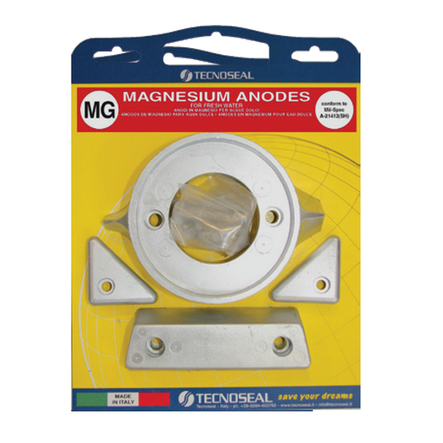 Volvo Penta anodekit 290-C inclusief montage materiaal - Magnesium