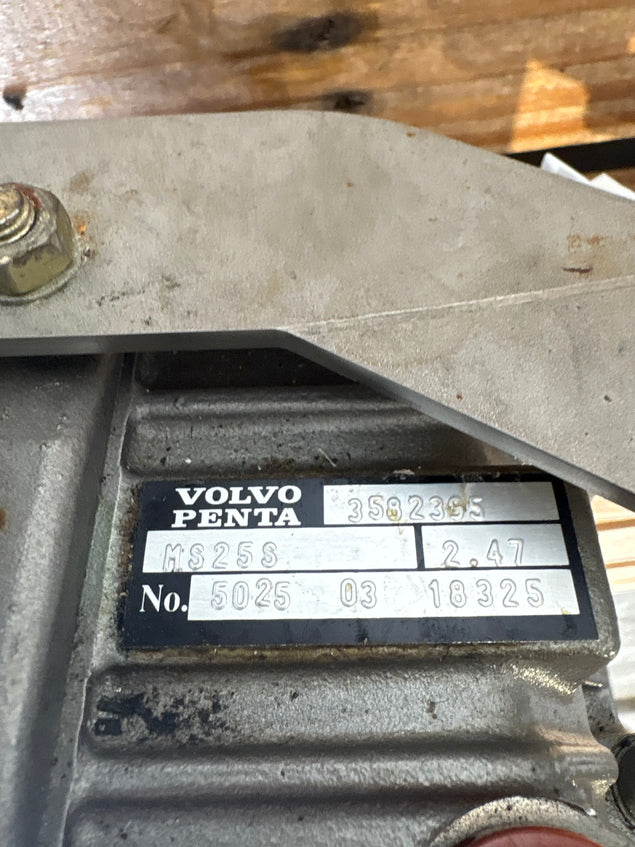 Saildrive Volvo Penta MS25S 130S 2.47 - 3582395 23370772