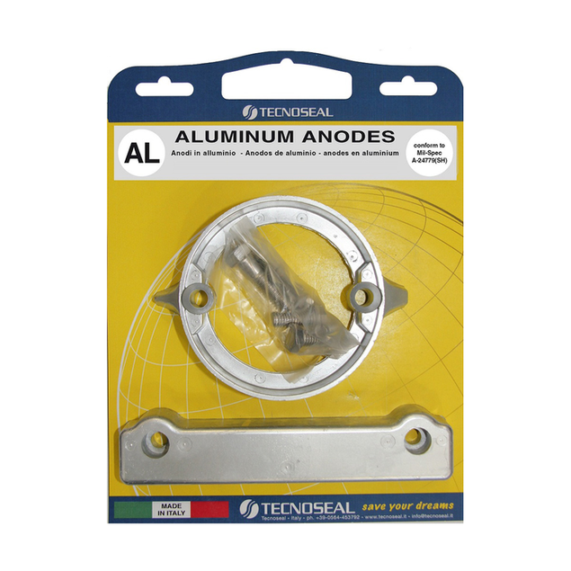 Volvo Penta anodekit 280 Duoprop inclusief montage materiaal - Aluminium