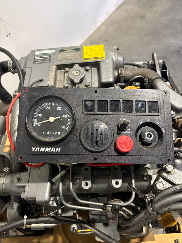 Yanmar 3JH2E 38PK scheepsmotor KBW10 2.45 Keerkoppeling