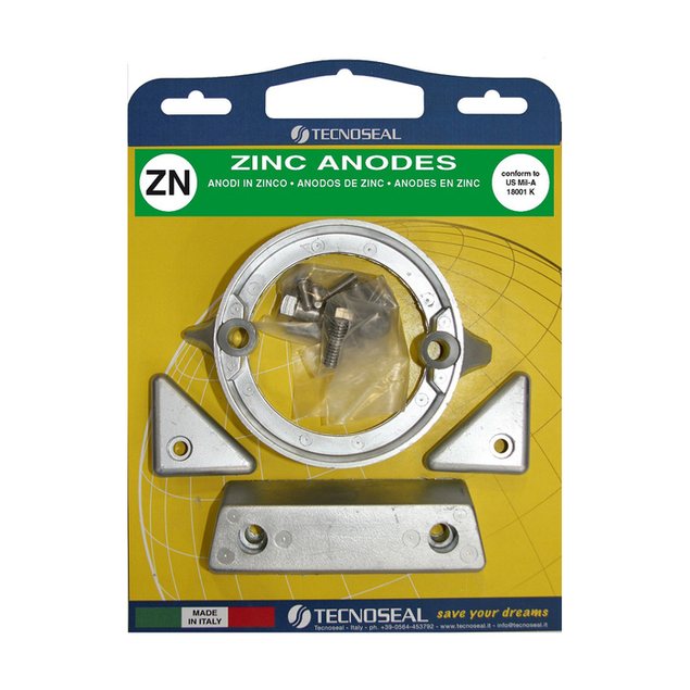 Volvo Penta anodekit 290-C Duoprop inclusief montage materiaal - Zink