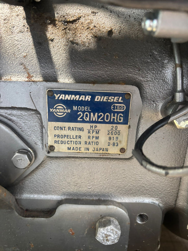 Yanmar 2QM20HG Scheepsmotor - KBW10 2.83 Keerkoppeling