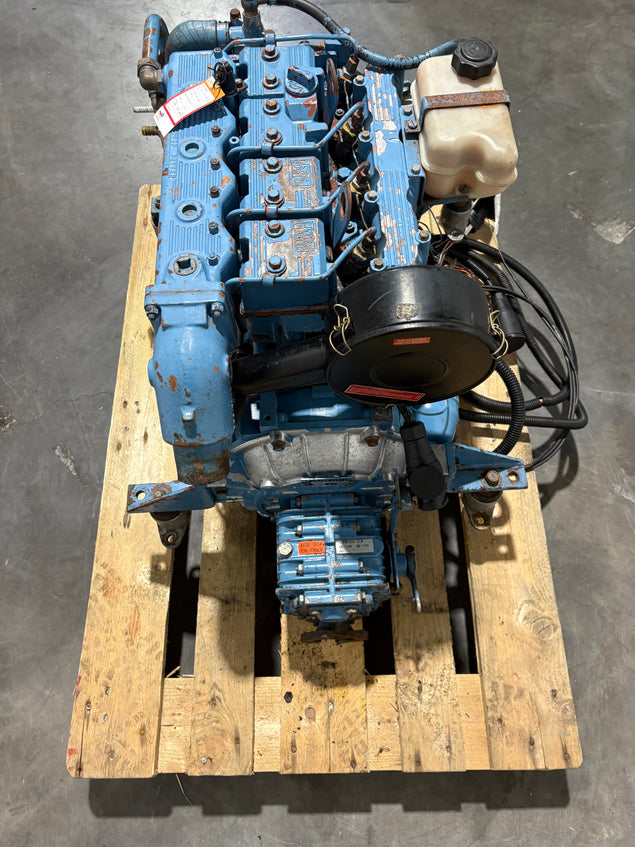 Lister Petter LPW4 40PK Scheepsmotor