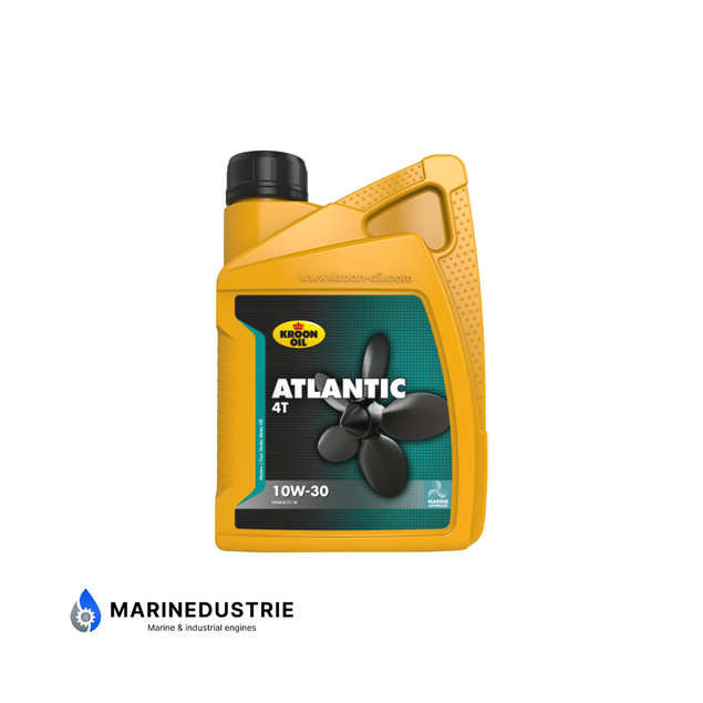 Kroon Oil Atlantic 4T 10W-30 motorolie 1L voor buitenboordmotoren
