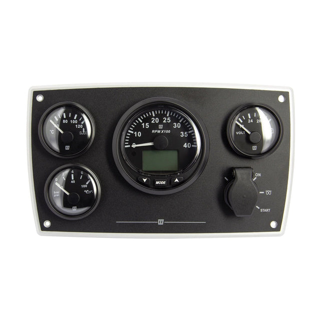 Instrumenten paneel 24V compleet - Vetus - MPA34CANBS4