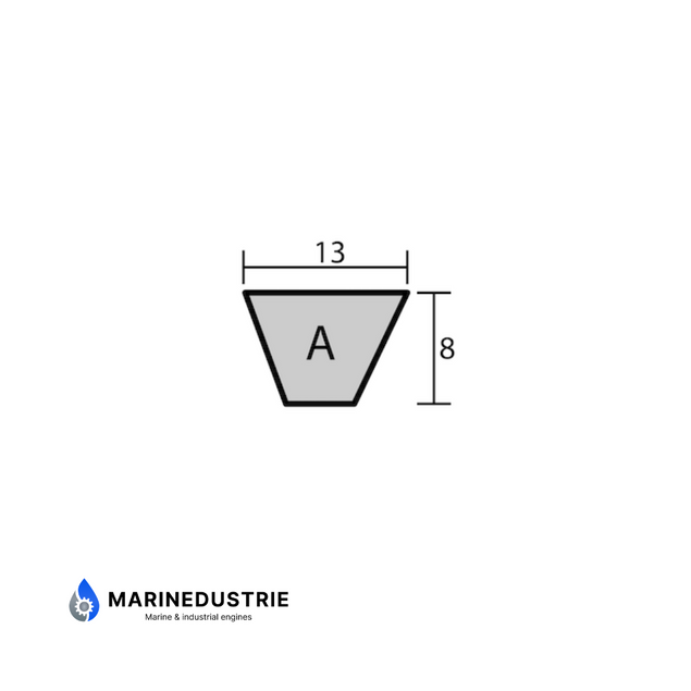 Magnetische Clutch Impellerpomp - dubbele A poelie 12volt 106L/min