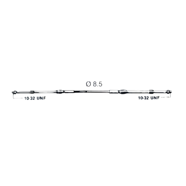 Specificaties morsekabel 33C