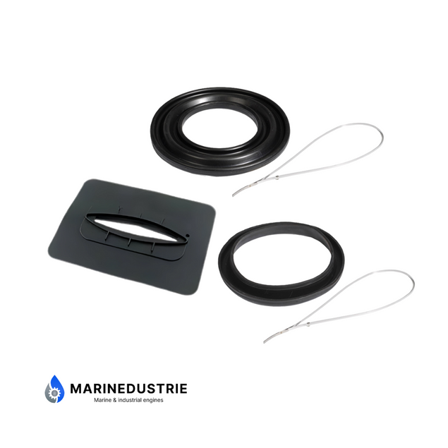 Saildrive Manchetset Yanmar SD20 SD25 SD30 inclusief vlap