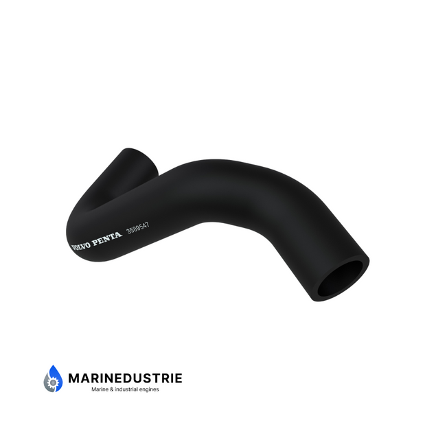 Volvo Penta D2-55 slang uitlaatbocht - 3589547