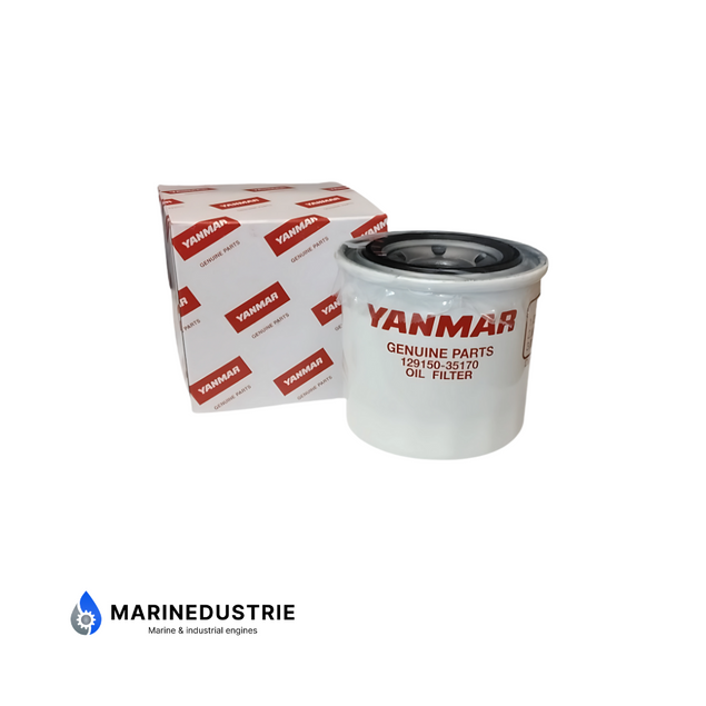 Yanmar 3JH 4JH Oliefilter - 129150-35170