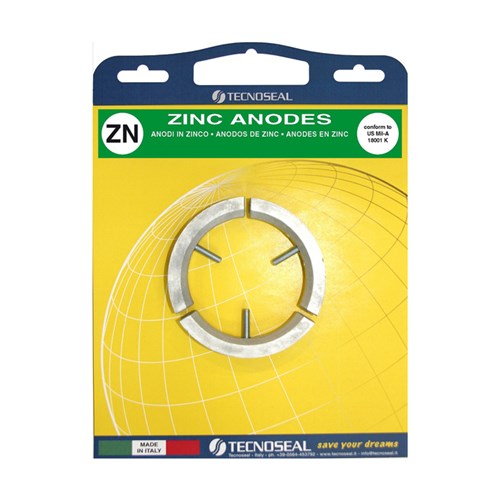 Volvo Penta anode kit 3 blads klapschroef met installatie materiaal - Zink - 3858399