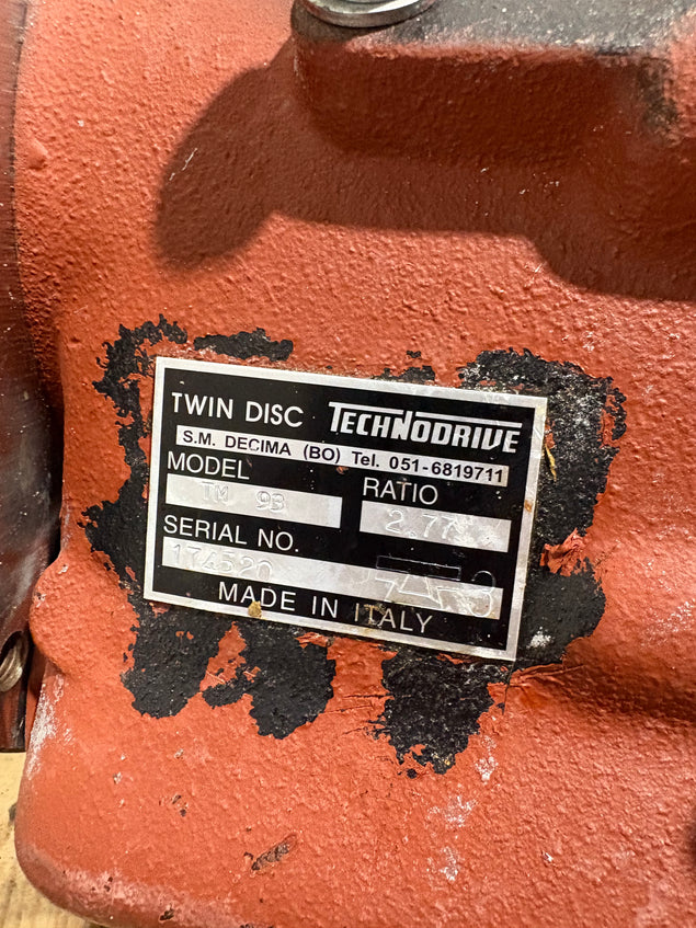 Technodrive TM93 2.77 Hydraulische keerkoppeling