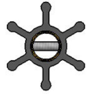 Impeller Volvo Penta MD7A MD7B 875583 3586496 21951342
