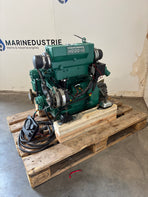 Volvo Penta MD2040 Scheepsmotor met keerkoppeling en dashboard