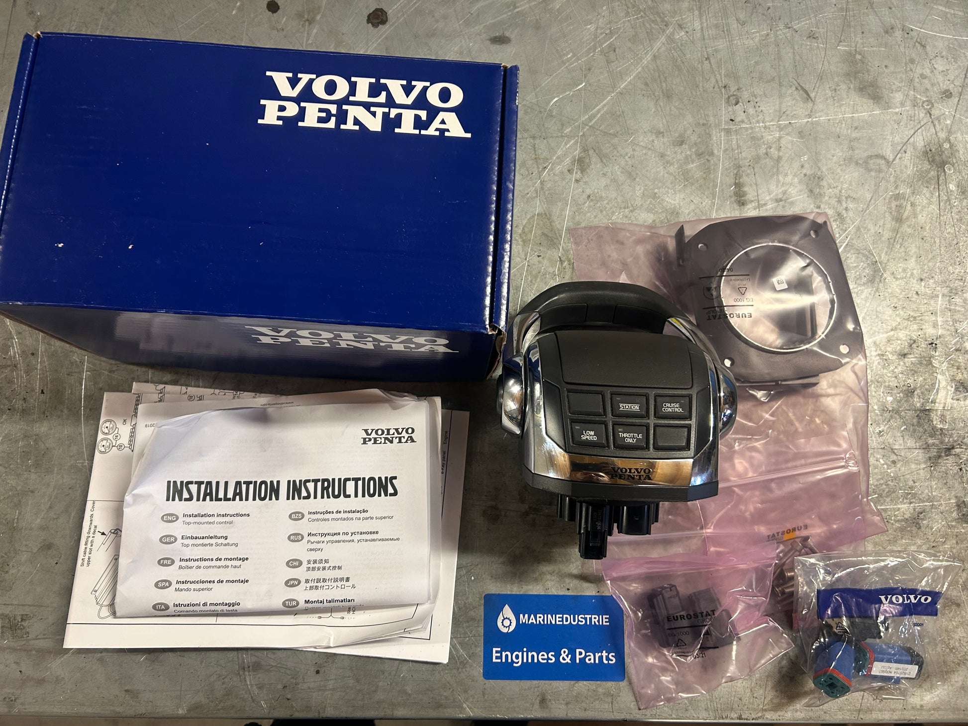 Volvo Penta Bedieningshendel EVC-E 23062571