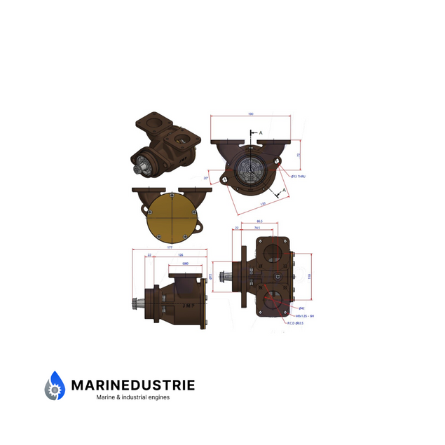 Hyundai M6D30 series - impellerpomp.
