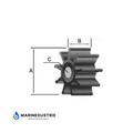 Impeller Volvo: 842857, 844683, 845793 Yanmar: 125613-42762 Perkins: 460027.