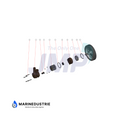 Impellerpomp - Volvo Penta 4.3/5.0/5.7GL, 4.3/5.0/5.7GS, 4.3/5.0Gi  - 22307636