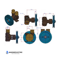 Impellerpomp Cummins N855M, NT855M,NT855-D(M), NTA855M - 3278137.