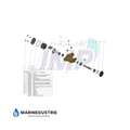 Mercruiser CMD QSD 2.0 El / ES series impellerpomp - 879312023.