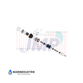 
Mitsubishi S6A, S6B, S6R, S6R2 impellerpomp. - 37553-10100.
