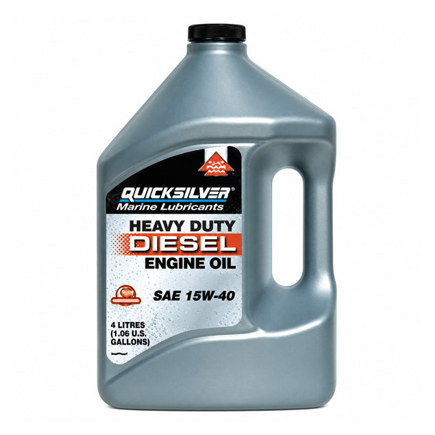 Quicksilver Heavy Duty dieselmotorolie 15W40 4 L - 92-8M0096794