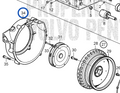 Vliegwielhuis Volvo Penta D1 D2 - 21729462 3818550