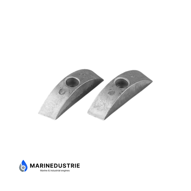 Volvo Penta kleine plaat anodes voor Klapschroef 110-120-S-B-S-C (per paar) - Aluminium - 852018