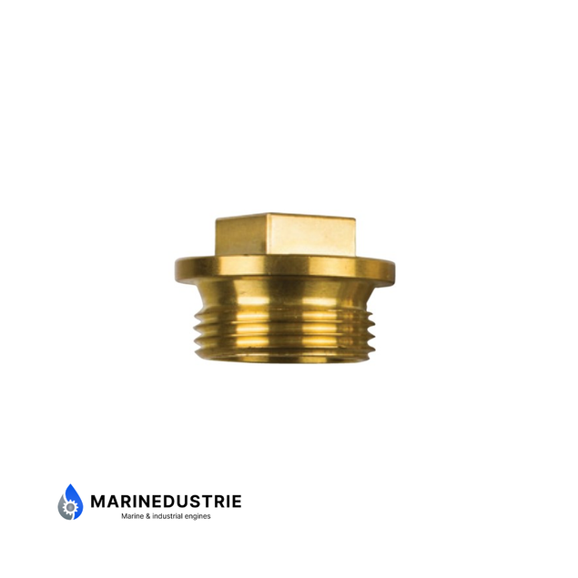 Volvo Penta messing plug 1"-Gasdraad potlood anode messing - 823661