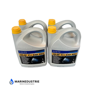 Volvo Penta koelvloeistof Geel 4 x 5L (20L) Gebruiksklaar - 22567314 VCS-2