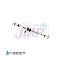 Yanmar -- 4JH5E, 3JH4E, 4JH4E, 4JH4AE, 3JH5E, 4JH45, 4JH57, 4JH80, 4JH110  impellerpomp - 129271-42502--