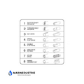 Yanmar - Impellerkit 124223-42091, 128296-42070, 124223-42092-