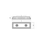 Volvo Penta IPS spiegelplaat anode voor actieve corrosiebescherming - 21174476