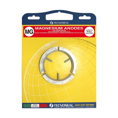 Volvo Penta anode kit 3 blads klapschroef met installatie materiaal - Magnesium - 3858399