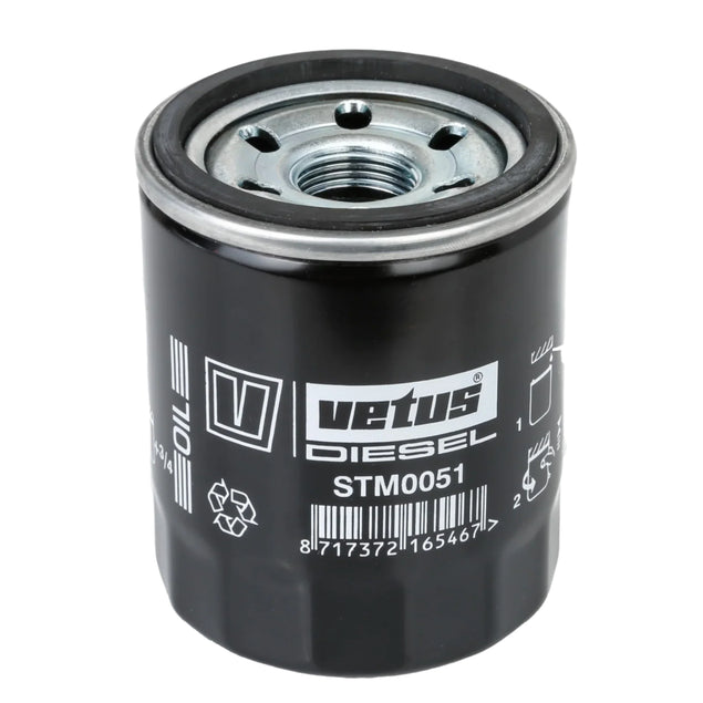 Vetus M2 M3 M4 Oliefilter - STM0051